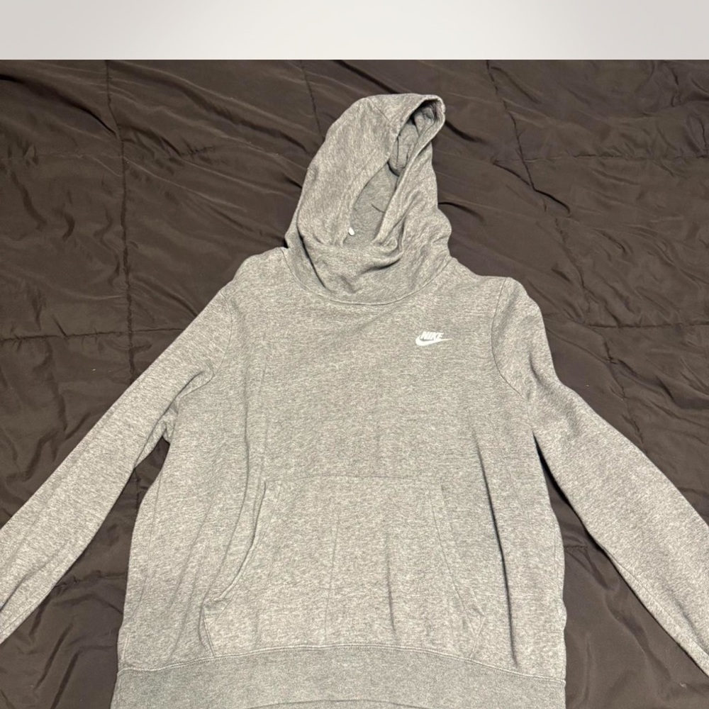 Nike Gray Cowl Neck Sweater